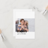 Foto Karte (Vorderseite/Rückseite Beispiel)