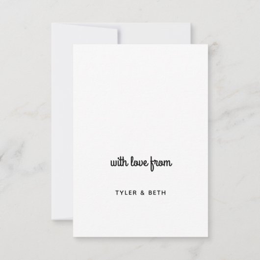 Foto Karte (Rückseite)