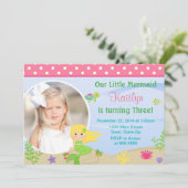 Foto-Karte 12x18 der Einladung (Stehend Vorderseite)