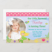 Foto-Karte 12x18 der Einladung (Vorne/Hinten)