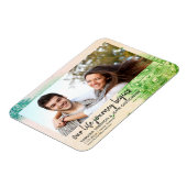 Foto Karte der Hawaii Hochzeit in Urlaubsort Rett  Magnet (Linke Seite)