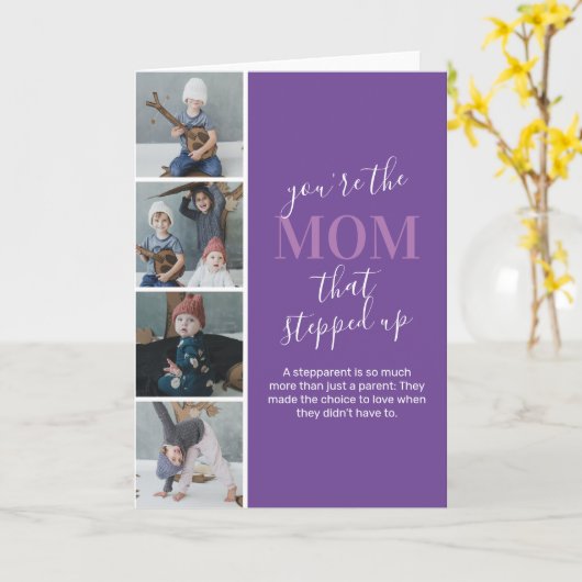 Foto-Karte der Mutter Stepama Karte (Gelbe Blume)