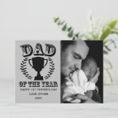 Foto-Karte des ersten Vaters Karte (Stehend Vorderseite)