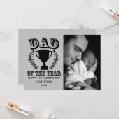 Foto-Karte des ersten Vaters Karte (Vorderseite/Rückseite Beispiel)
