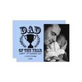 Foto-Karte des ersten Vaters Karte (Vorderseite/Rückseite Beispiel)