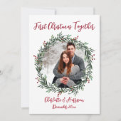 Foto-Karte des ersten Weihnachtsmannes Einladung (Vorderseite)