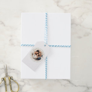 Foto-Karte des glücklichen Vaters   Anpassbarer Va Geschenkanhänger