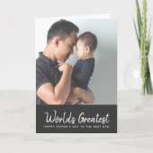 Foto-Karte des größten Vaters der Welt für den Vat Karte (Vorderseite)