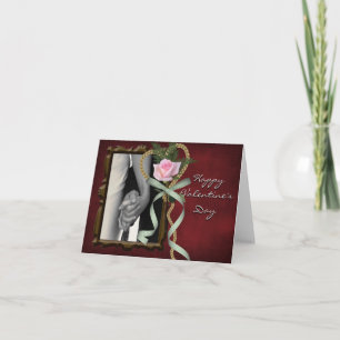 Foto-Karte des Valentines Tages Feiertagskarte