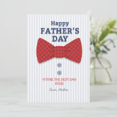 Foto-Karte des Vaters Karte (Stehend Vorderseite)