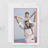 Foto-Karte des Vaters Karte (Rückseite)