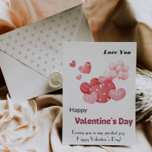 Foto Karte Frohes Valentinstag