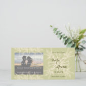 Foto-Karte für antike Olivenbäume Save The Date (Stehend Vorderseite)