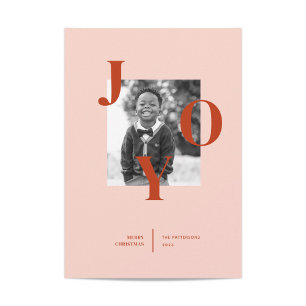 Foto-Karte für den strahlenden Joy-Urlaub Feiertagskarte