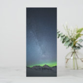 Foto-Karte für die Milchstraße der Northern Lights (Stehend Vorderseite)