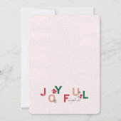 Foto-Karte für einen schönen Urlaub Ankündigung (Rückseite)