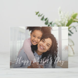 Foto-Karte für glückliche Mutter Feiertagskarte