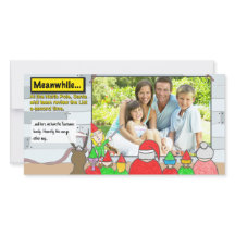 Foto-Karte zur Weihnachtsliste