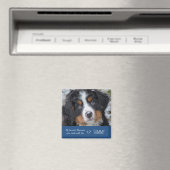 Foto Keepake für Haustiere - Dog Lover - Geschenk  Magnet (In Situ (Geschirrspüler))