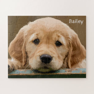 Foto Keepake - Golden Retriever - Hunde Foto Puzzle