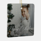 Foto Keepake Keramik Ornament (Rechts)