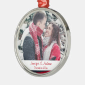 Foto Keepake Ornament Aus Metall (Links)