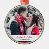 Foto Keepake Ornament Aus Metall (Vorne)