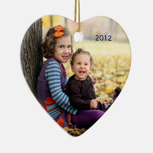 Foto Keepake-Ornament Keramikornament (Rechts)