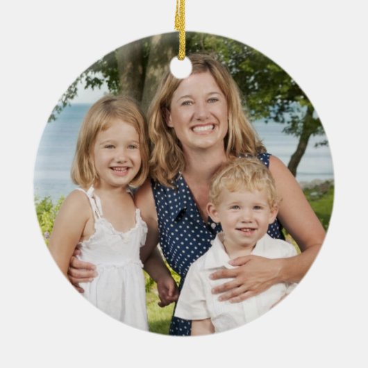 Foto Keepake-Ornament Keramikornament (Hinten)