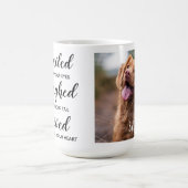 Foto Keepake Pet Memorial Kaffee Tasse (Mittel)