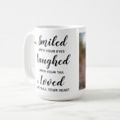 Foto Keepake Pet Memorial Kaffee Tasse (Vorderseite Links)