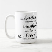 Foto Keepake Pet Memorial Kaffee Tasse (Links)