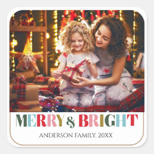 Foto-Keramik für die leise und helle Retro-Serie Quadratischer Aufkleber