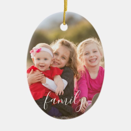 Foto Keramik Ornament (Vorne)