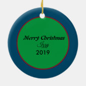 Foto Keramik Ornament (Hinten)