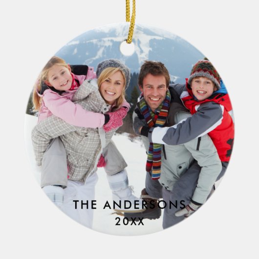 Foto Keramik Ornament (Vorne)