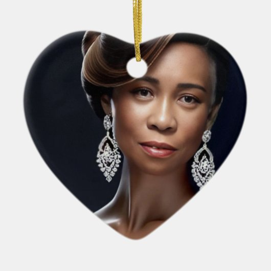 Foto Keramik Ornament (Vorne)