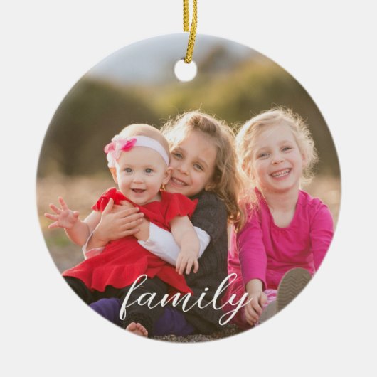 Foto Keramik Ornament (Vorne)