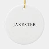 Foto Keramik Ornament (Vorne)