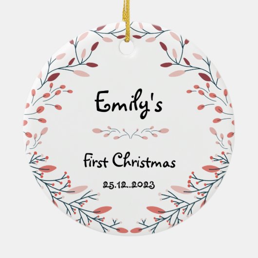 Foto Keramik Ornament (Hinten)