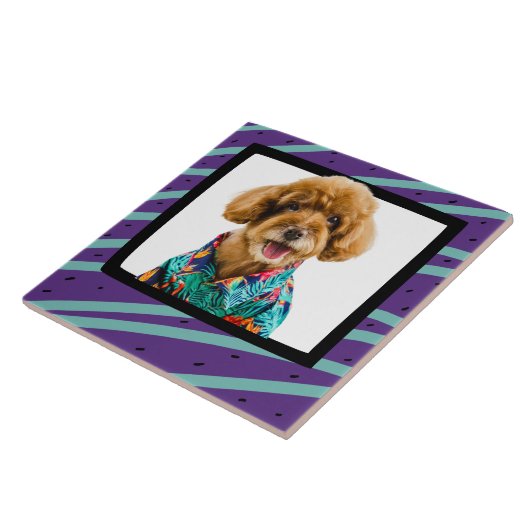 Foto Keramik-Tile für Poodle Fliese (Seite)
