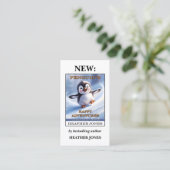 Foto-Kinderautor buchen Visitenkarte (Stehend Vorderseite)