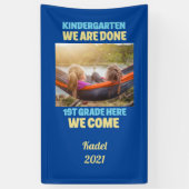 Foto Kindergarten Abschluss 1. Klasse hinzufügen Banner (Vertikal)