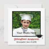 Foto Kindergarten Abschluss Ankündigung (Vorderseite)