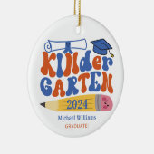 Foto Kindergarten Abschluss Keramik Ornament (Rechts)