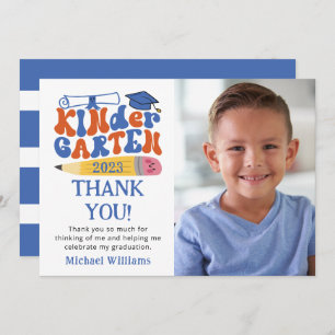 Foto Kindergarten Abschluss Vielen Dank Dankeskarte