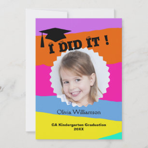 Foto Kindergarten Grad Party Picnic Einladung