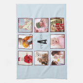 Foto Kitchen Handtuch Monogram 8 Bilder Instagramm (Vertikal)