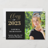 Foto-Klasse 2023 Abschluss Ankündigung (Vorderseite)