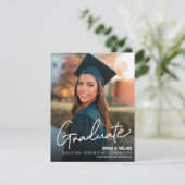 Foto-Klasse der Modernen Universität Grad Ankündigung (Stehend Vorderseite)